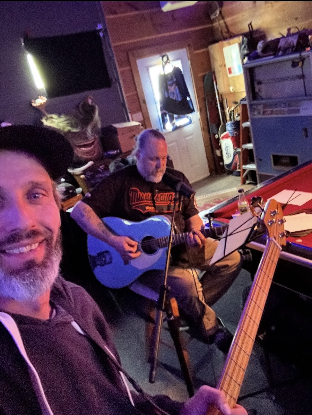 Billy da Kid rehearsal session